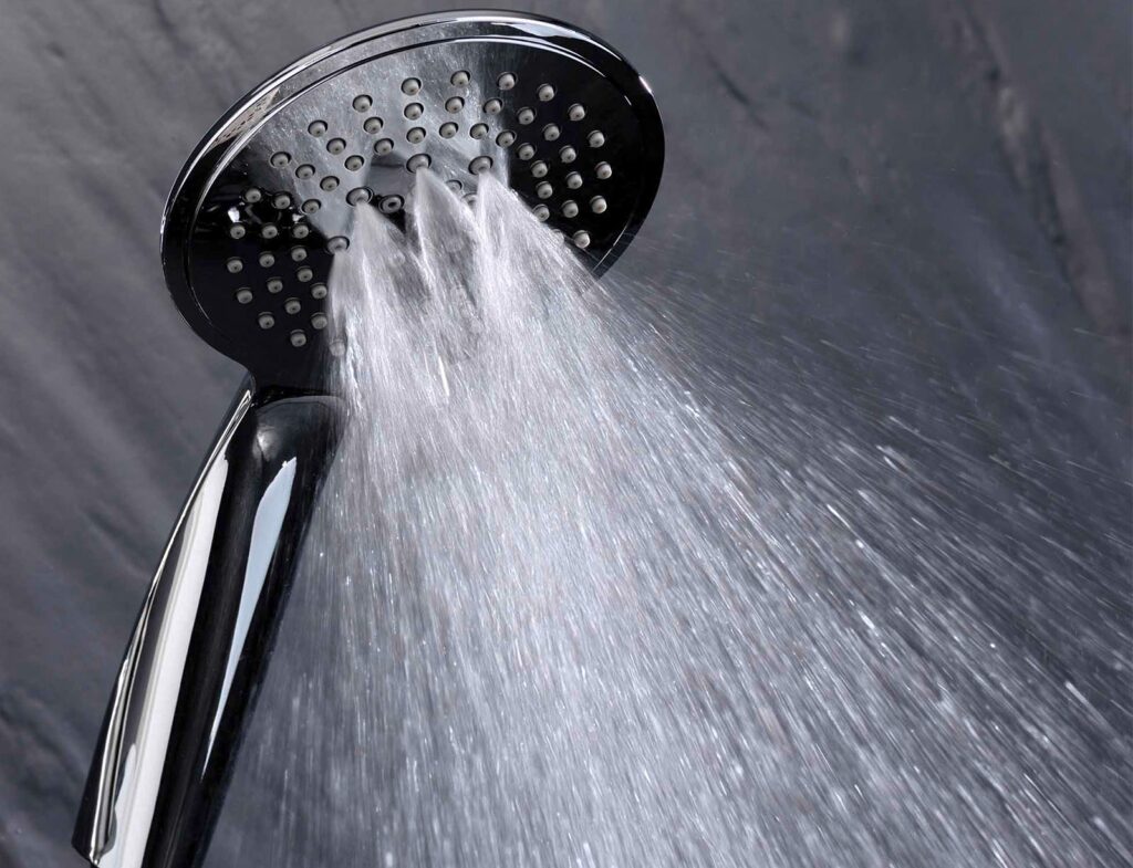 Στήλες Και Τηλέφωνα Ντους Shower Kit 5 Fct+Fixing Bar H 24 X Γ 12 Cm Plasti