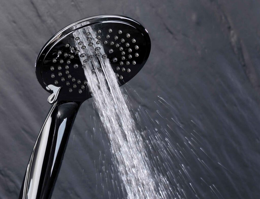 Στήλες Και Τηλέφωνα Ντους Shower Kit 5 Fct+Fixing Bar H 24 X Γ 12 Cm Plasti