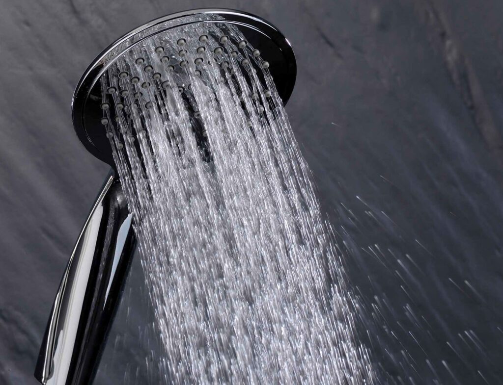 Στήλες Και Τηλέφωνα Ντους Shower Kit 5 Fct+Fixing Bar H 24 X Γ 12 Cm Plasti