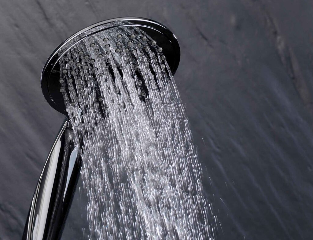 Στήλες Και Τηλέφωνα Ντους Shower Kit 5 Fct+Fixing Bar H 24 X Γ 12 Cm Plasti