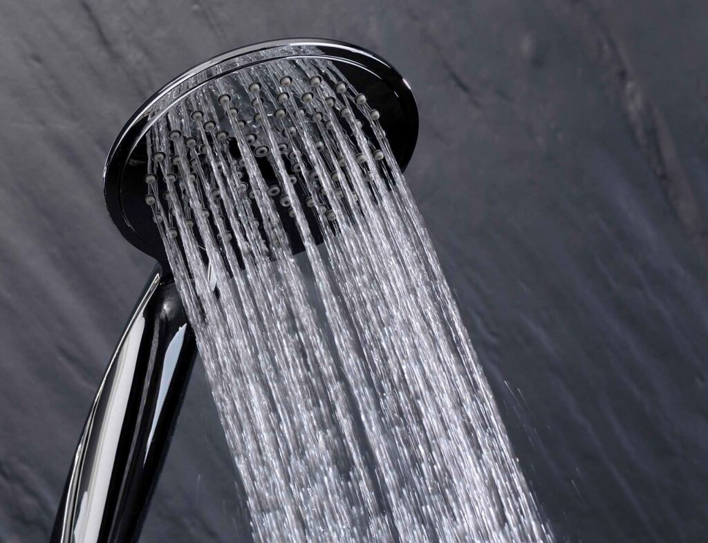 Στήλες Και Τηλέφωνα Ντους Shower Kit 5 Fct+Fixing Bar H 24 X Γ 12 Cm Plasti