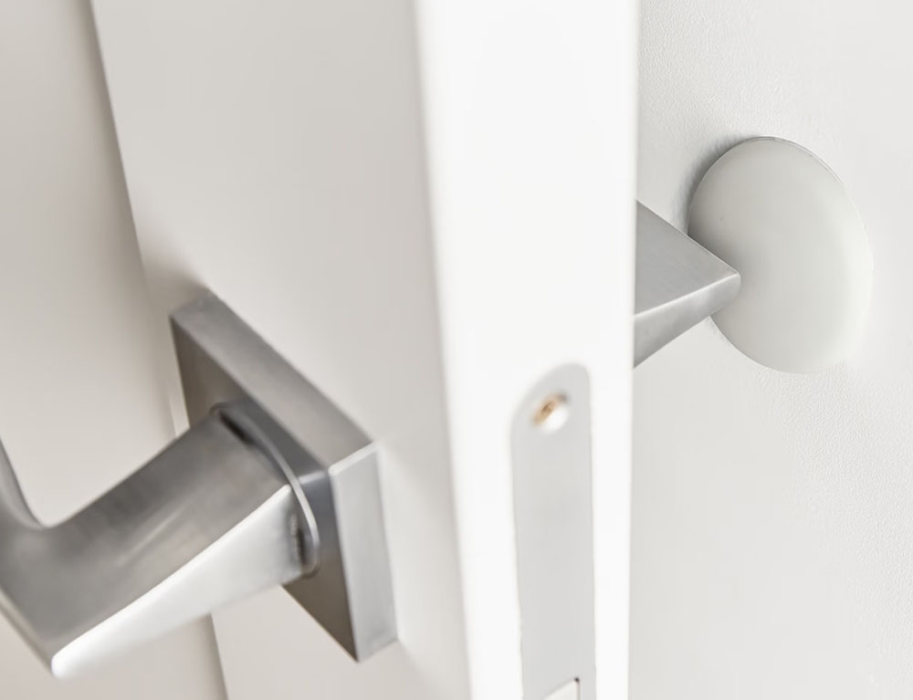 Στοπ Πόρτας Door Handle Stop Whi X6