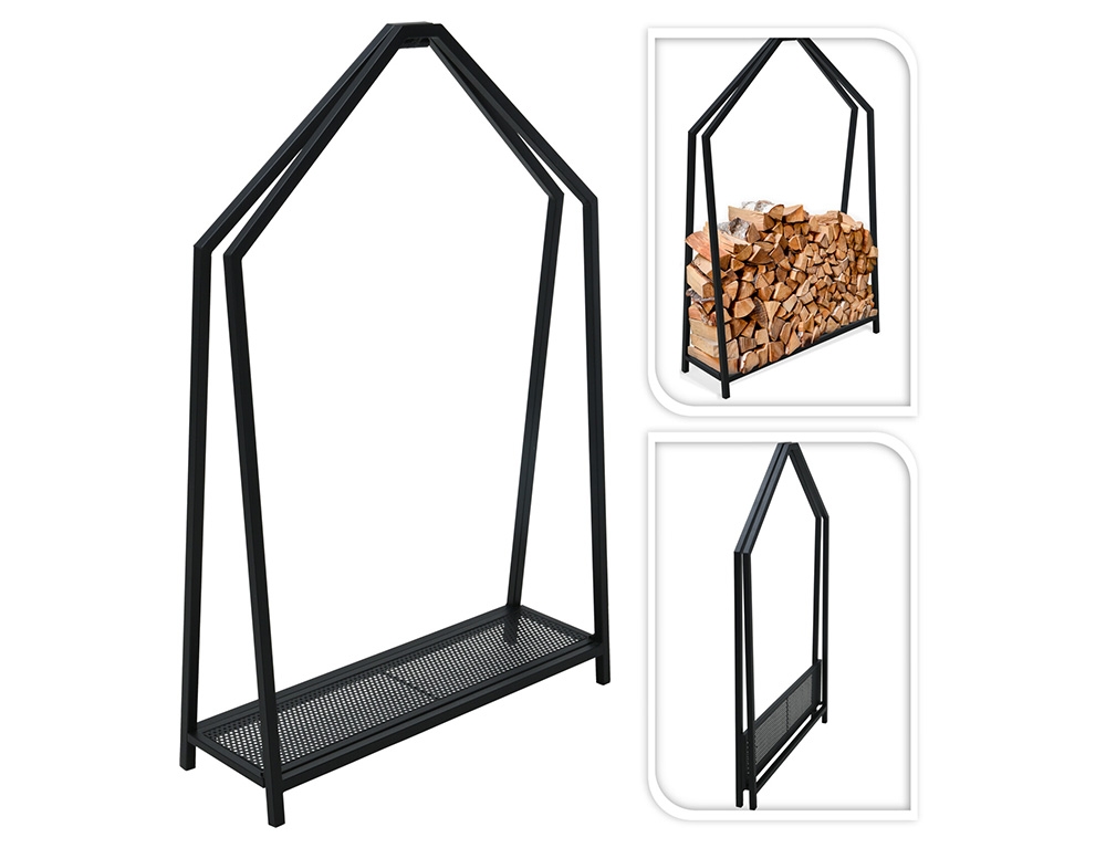 Τακτοποίηση Ξύλων & Εργαλεία Φωτιάς Standard Base For Wood Foldable Bla X71000730