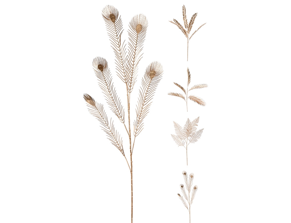 Τεχνητά Φυτά & Κασπώ Branch Decoration 70Cm Gold 4A 837900160
