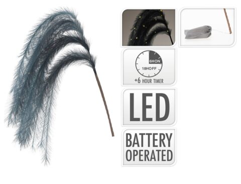 Τεχνητά Φυτά & Κασπώ Feather Branch 6 Feather 130Cm Yza002830