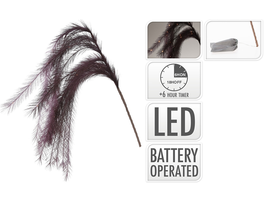Τεχνητά Φυτά & Κασπώ Feather Branch 6 Feather 130Cm Yza002850