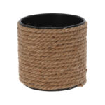 Τεχνητά Φυτά & Κασπώ Flower Pot Metal Jute 12X12X12 437000440