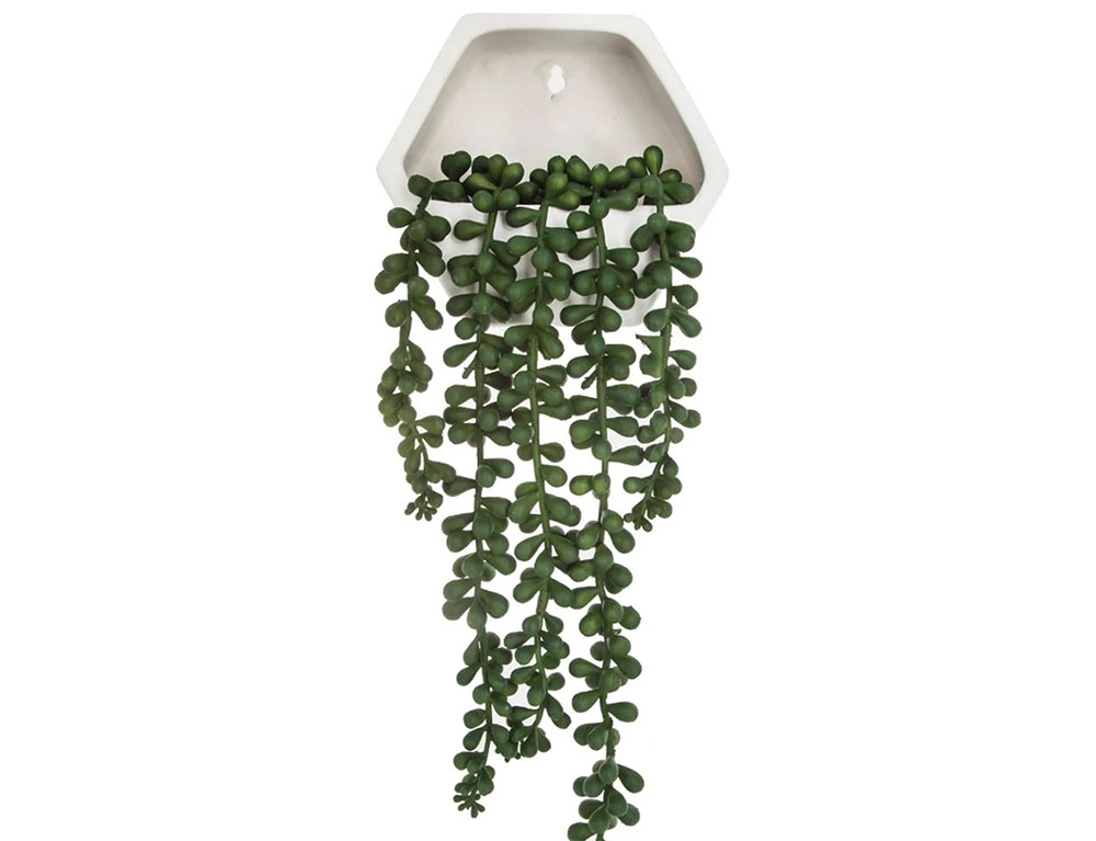 Τεχνητά Φυτά & Κασπώ Wall Vine Plant Cem Contemp 155634