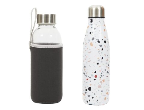 Θερμός 2 Bottle Set Glass And Insulated 50Cl Ka5602