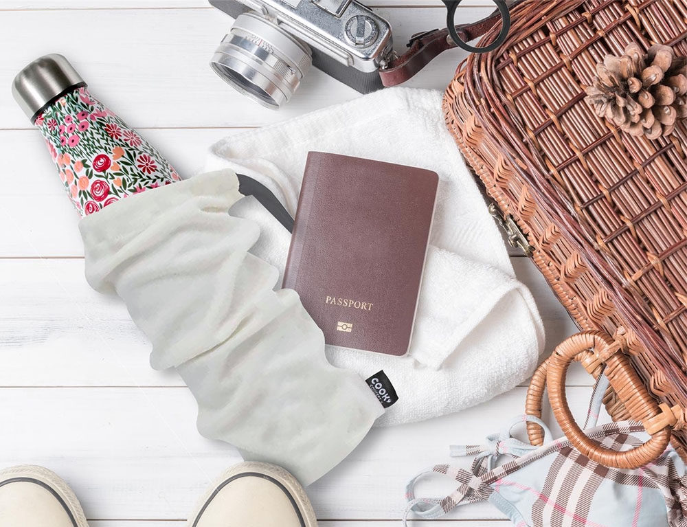 Θερμός Bottle With Carabiner Clip And Travel Cover Ka4650