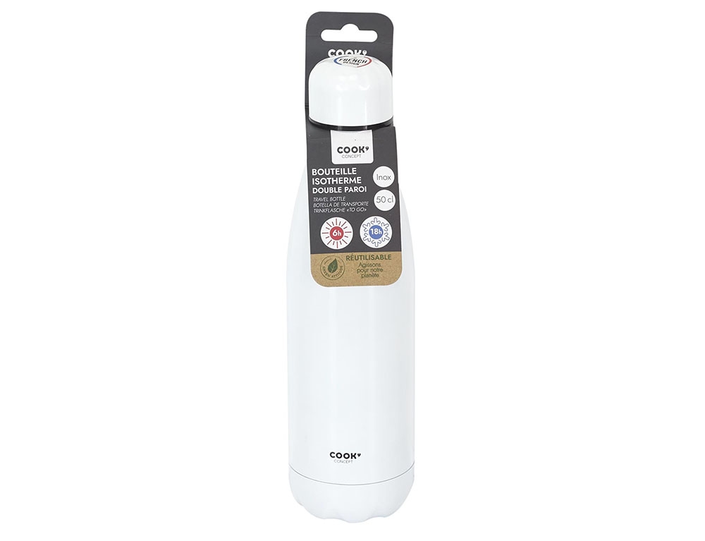 Θερμός White Travel Bottle 50Cl Ka4637
