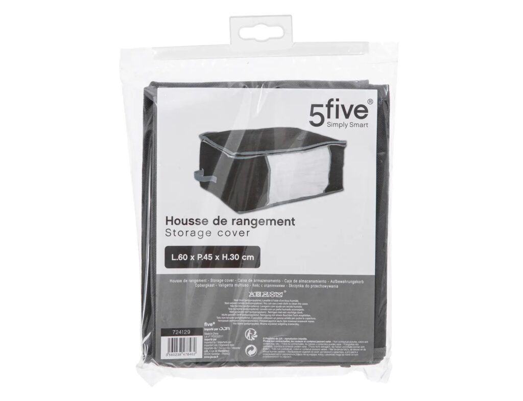 Θήκη Αποθήκευσης 5Five Με Διαστάσεις 60X45X30Cm