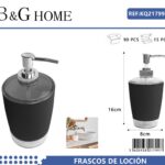 Θήκη κρεμοσάπουνου Dispenser πλαστική - Black - 21799