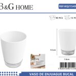 Θήκη οδοντόβουρτσας πλαστική - White - 21549