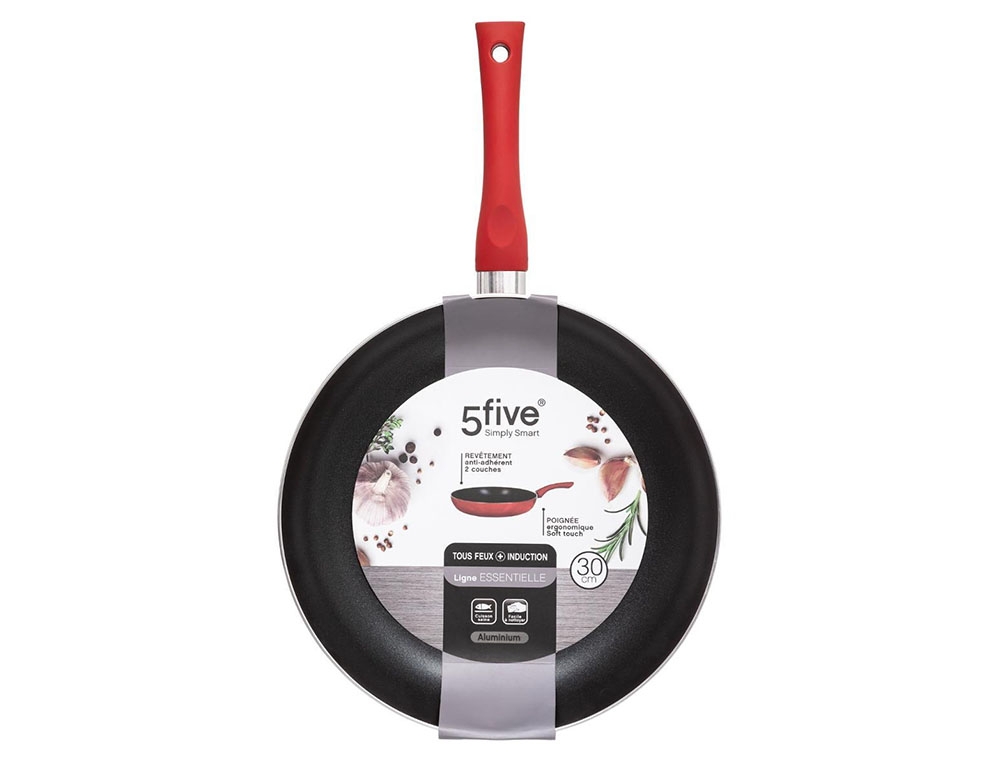 Τηγάνια Τηγανι 5Five Essentielle Αλουμινιου D30Cm 128844