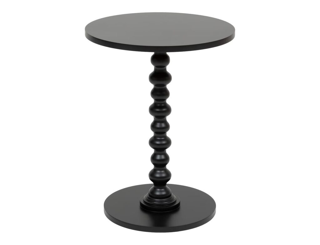 Τραπεζάκια Σαλονιού Alix Blk Side Table Atmosphera 206005B