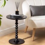 Τραπεζάκια Σαλονιού Alix Blk Side Table Atmosphera 206005B