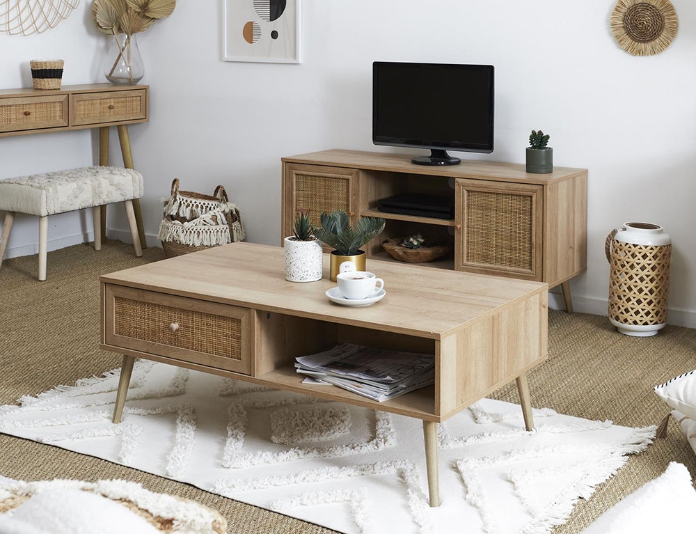 Τραπεζάκια Σαλονιού Bali Coffee Table A1/M1 Hd7458