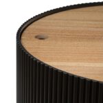Τραπεζάκια Σαλονιού Enola Blk Trunk Coffee Table Atmosphera 197741B