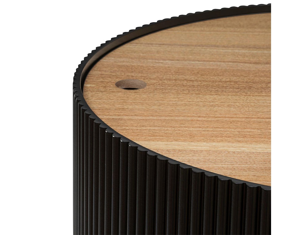 Τραπεζάκια Σαλονιού Enola Blk Trunk Coffee Table Atmosphera 197741B