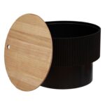 Τραπεζάκια Σαλονιού Enola Blk Trunk Coffee Table Atmosphera 197741B