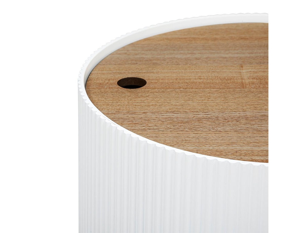 Τραπεζάκια Σαλονιού Enola Wh Side Table Atmosphera 197740C