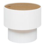 Τραπεζάκια Σαλονιού Enola Wh Side Table Atmosphera 197740C