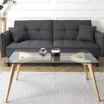 Τραπεζάκια Σαλονιού Glass Rectangular Table 90X60X45Cm Hd3801