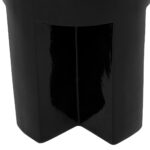 Τραπεζάκια Σαλονιού Kriz Blk Totem Crmc Side Table Atmosphera 197888A