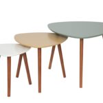 Τραπεζάκια Σαλονιού Mileo Vegetal Side Table X3 Atmosphera 157052I