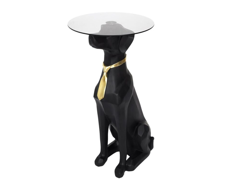 Τραπεζάκια Σαλονιού Seated Dog Sculpture Hd1303