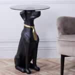 Τραπεζάκια Σαλονιού Seated Dog Sculpture Hd1303