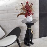Τραπεζάκια Σαλονιού Seated Dog Sculpture Hd1303