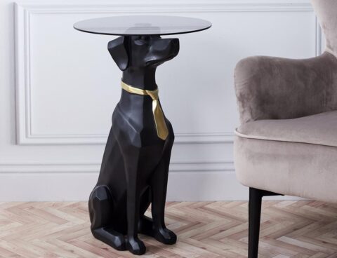 Τραπεζάκια Σαλονιού Seated Dog Sculpture Hd1303