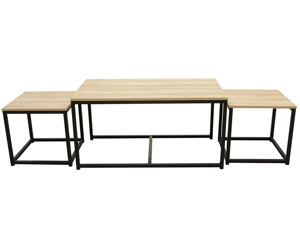 Τραπεζάκια Σαλονιού Seattle Low Table X3 M1 A1/M1 Hd6579