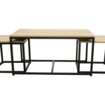 Τραπεζάκια Σαλονιού Seattle Low Table X3 M1 A1/M1 Hd6579