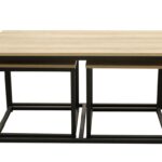 Τραπεζάκια Σαλονιού Seattle Low Table X3 M1 A1/M1 Hd6579