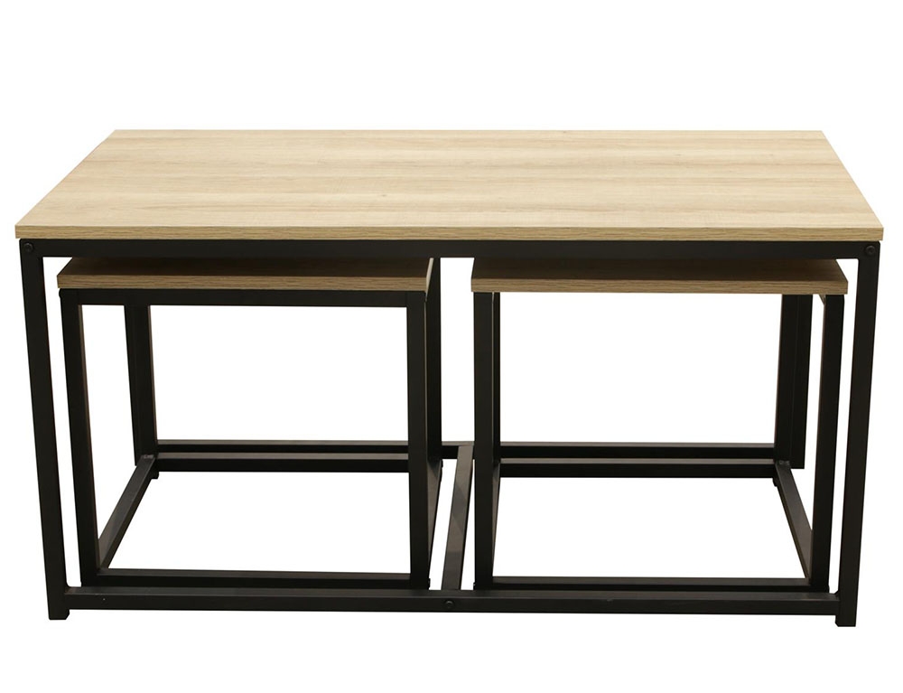 Τραπεζάκια Σαλονιού Seattle Low Table X3 M1 A1/M1 Hd6579
