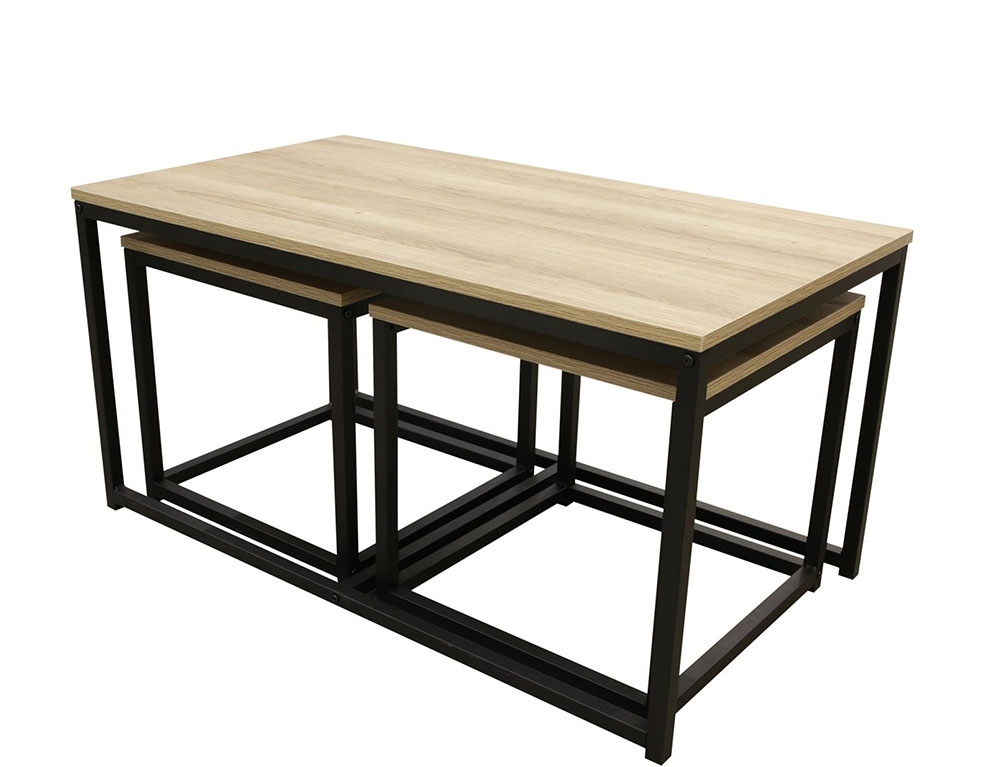 Τραπεζάκια Σαλονιού Seattle Low Table X3 M1 A1/M1 Hd6579