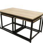 Τραπεζάκια Σαλονιού Seattle Low Table X3 M1 A1/M1 Hd6579