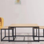 Τραπεζάκια Σαλονιού Seattle Low Table X3 M1 A1/M1 Hd6579