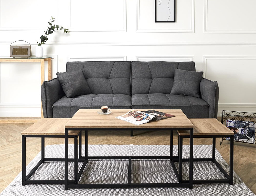 Τραπεζάκια Σαλονιού Seattle Low Table X3 M1 A1/M1 Hd6579