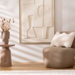 Τραπεζάκια Σαλονιού Sita Beige Totem Met Side Table Atmosphera 197889A
