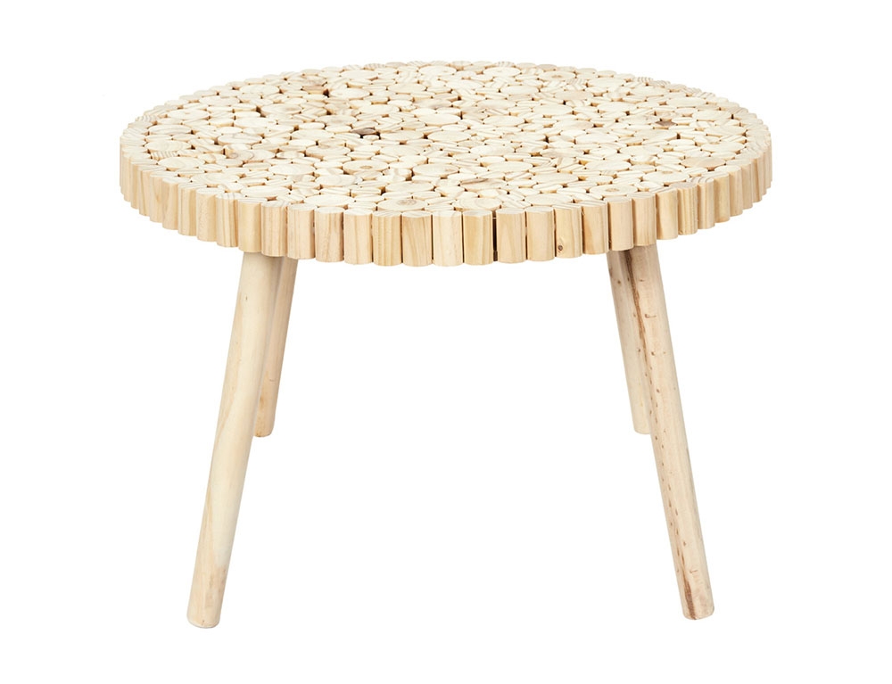 Τραπεζάκια Σαλονιού Table Basse Rondin D60Cm M1 Hd5206