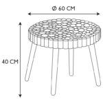 Τραπεζάκια Σαλονιού Table Basse Rondin D60Cm M1 Hd5206