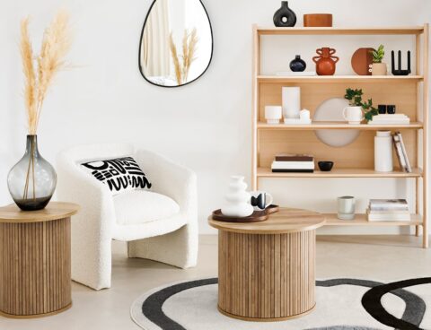 Τραπεζάκια Σαλονιού Table Cafe Colva D45