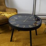 Τραπεζάκια Σαλονιού Table Clock Lounge D70Cm Hd0126