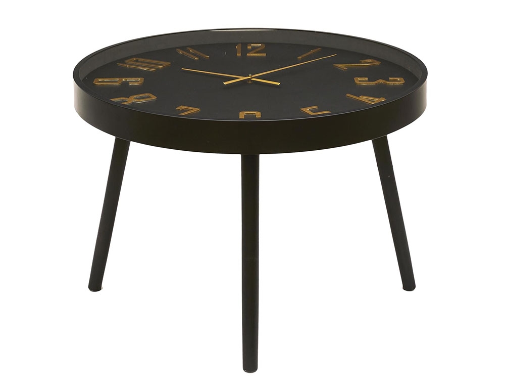 Τραπεζάκια Σαλονιού Table Clock Lounge D70Cm Hd0126