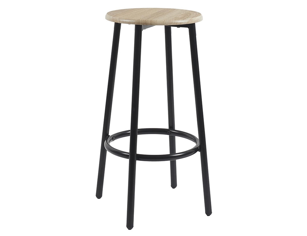 Τραπεζαρίες Table Mange Debout Et 2 Tabourets Loka M1 Hd0210Cr