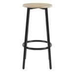 Τραπεζαρίες Table Mange Debout Et 2 Tabourets Loka M1 Hd0210Cr